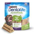 Purina  Activfresh Chicken Flavor Large Breed Adult Dog Dental Chews – 24.1 Oz Pouch (21 Ct)